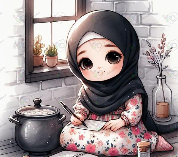 عکس کارتونی از آشپزخانه