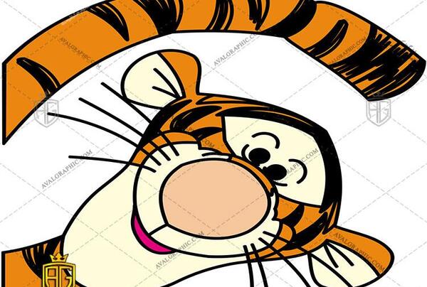 عکس ببر کارتونی برای نقاشی