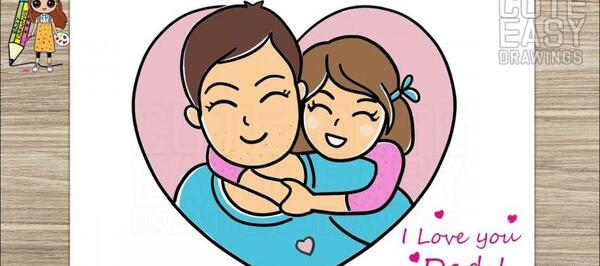 عکس کارتونی پدر و مادر و بچه