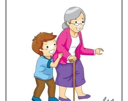 عکس کارتونی پدر و مادر و بچه