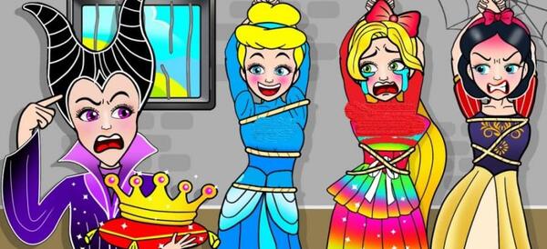 عکس های کارتونی پرنسس ها