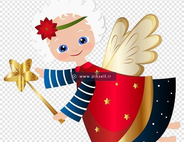 عکس کارتونی فرشته بالدار