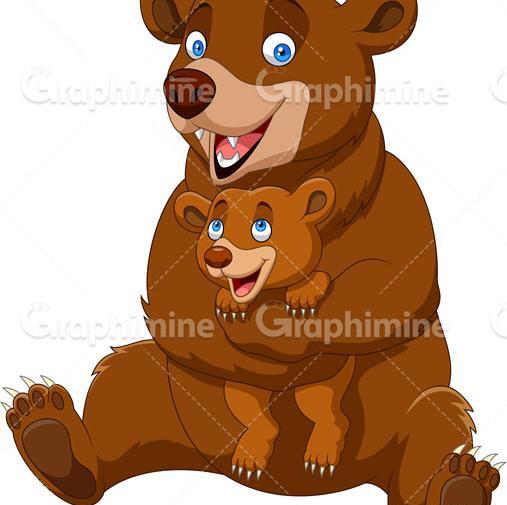 عکس کارتونی قهوه ای