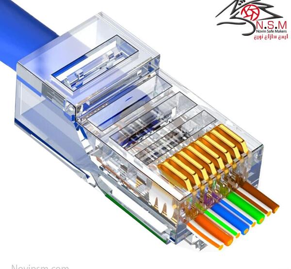 عکس سوکت کابل شبکه