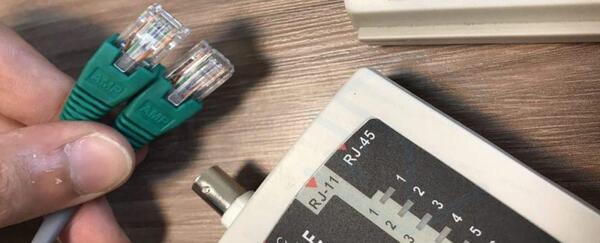 عکس سوکت زدن کابل شبکه