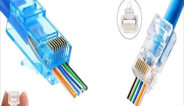 عکس سوکت زدن کابل شبکه