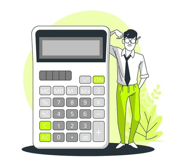 عکس کارتونی ماشین حساب