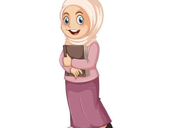 عکس کارتونی مذهبی دخترانه