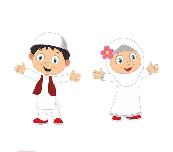 عکس کارتونی خانواده مذهبی
