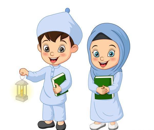عکس کارتونی پسر مذهبی