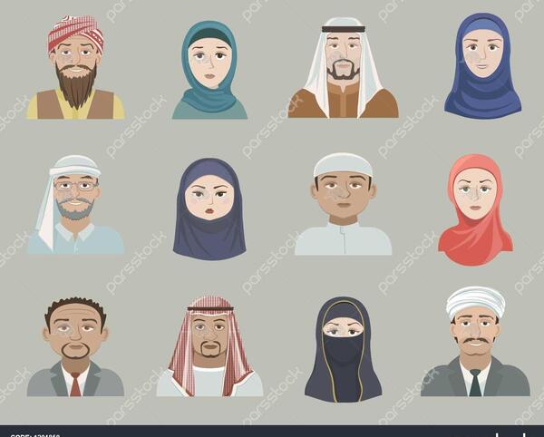 عکس کارتونی مرد مذهبی