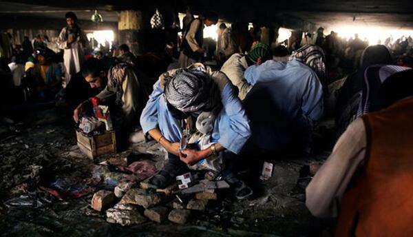 عکس پل سوخته کابل جدید