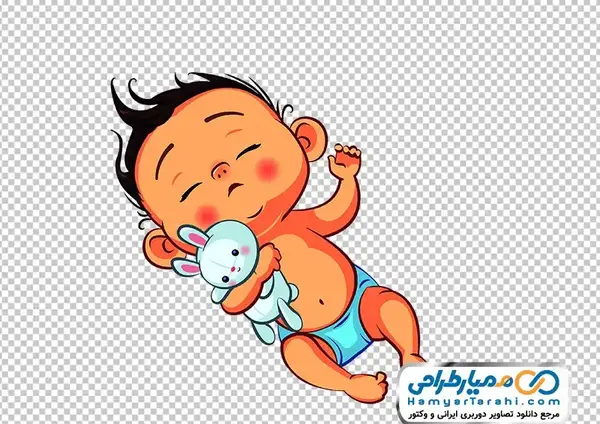 عکس کارتونی نوزادی