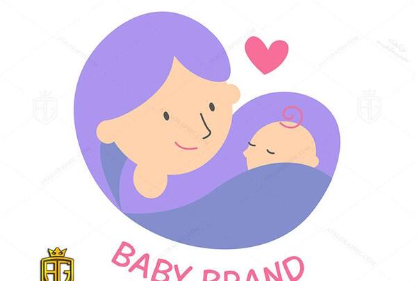 عکس کارتونی مادر و نوزاد