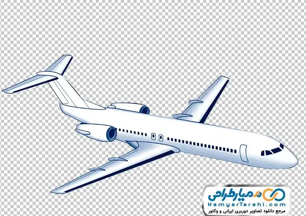 عکس هواپیما کارتونی نقاشی