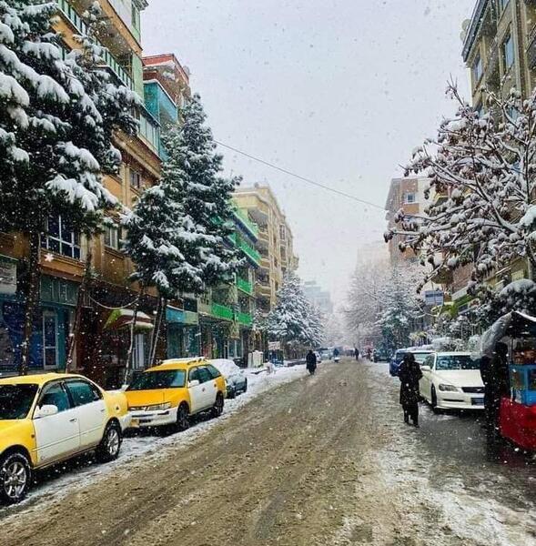 عکس های برفی کابل