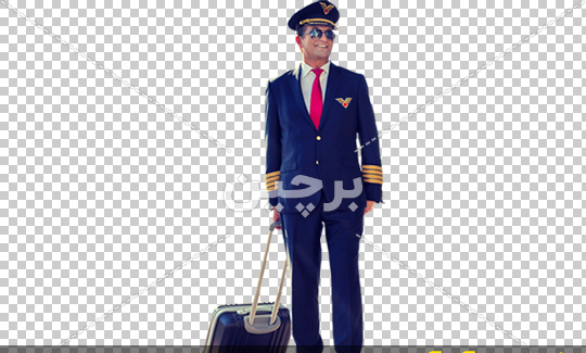 عکس کارتونی مهماندار هواپیما