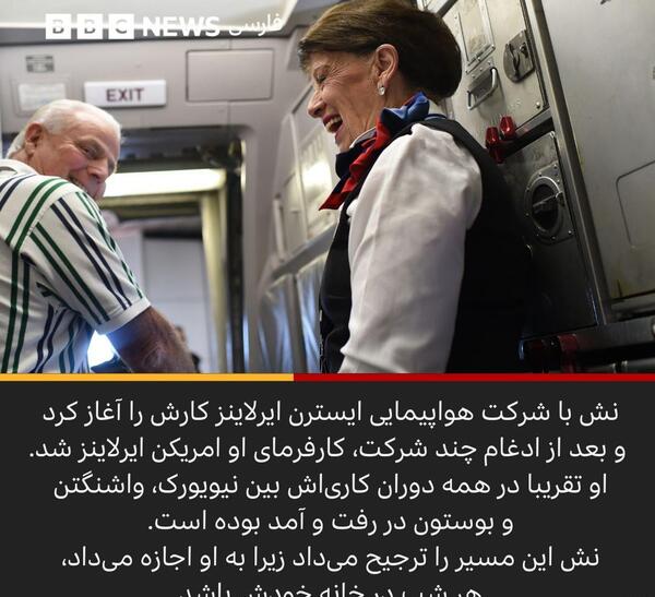عکس کارتونی مهماندار هواپیما