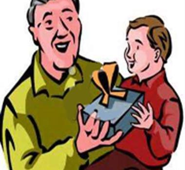 عکس کارتونی هدیه دادن