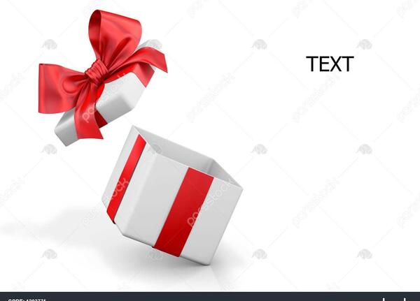 عکس جعبه هدیه کارتونی