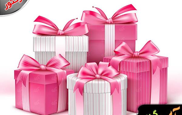 عکس جعبه هدیه کارتونی