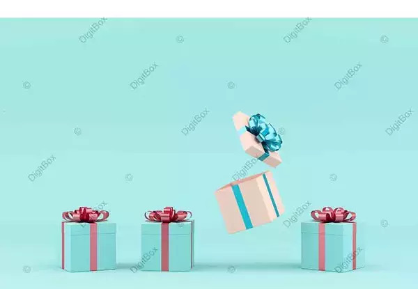 عکس باکس هدیه کارتونی