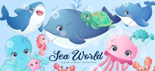 عکس هشت پای کارتونی