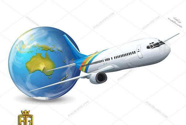 دانلود عکس هواپیما کارتونی