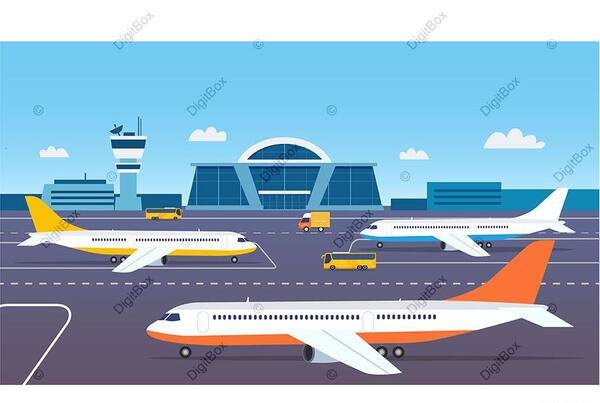 دانلود عکس هواپیما کارتونی
