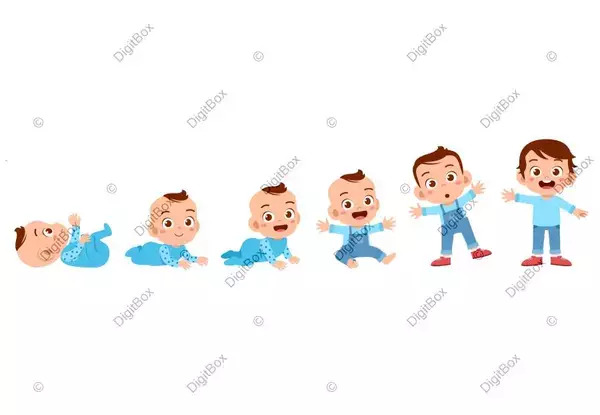 عکس پسر بچه نوزاد کارتونی