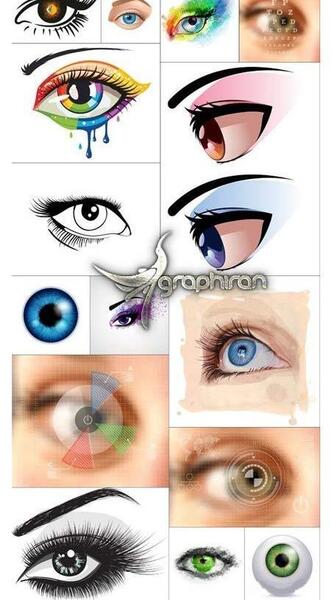 عکس کارتونی لیفت مژه و ابرو