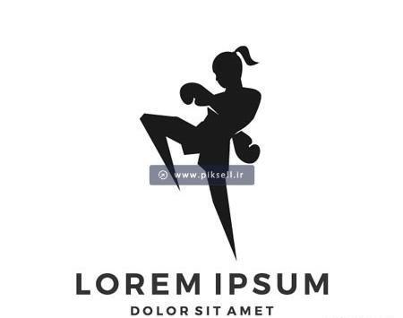 عکس کارتونی دختر کاراته باز
