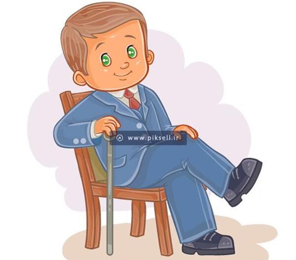 عکس کارتونی از صندلی