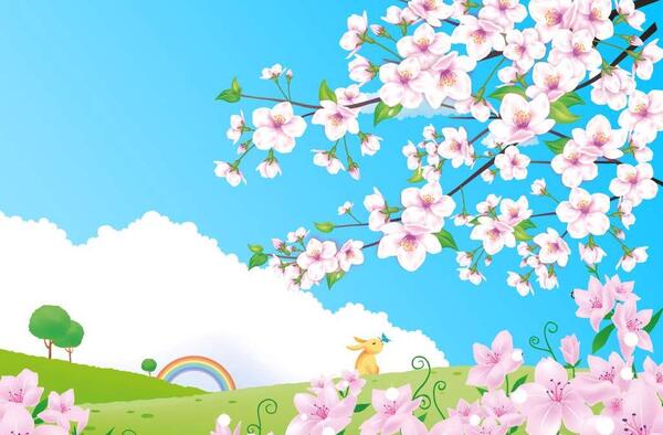 دانلود عکس طبیعت کارتونی