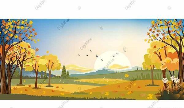 دانلود عکس طبیعت کارتونی