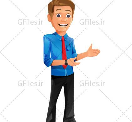 عکس کارتونی صورت پسر