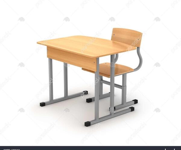 عکس کارتونی میز و صندلی