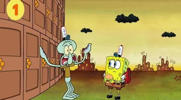 بآب اسفنجی عکس زامبی کارتونی