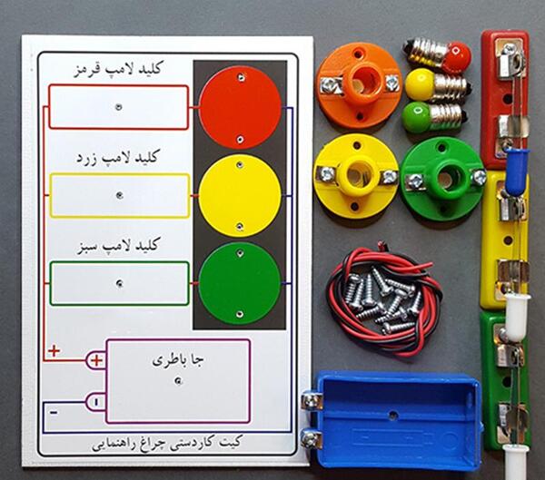 عکس کارتونی چراغ راهنمایی