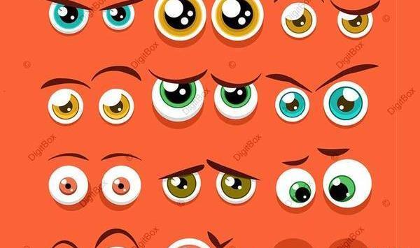 عکس چشم و ابروی کارتونی