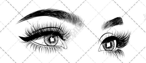 عکس چشم و ابروی کارتونی