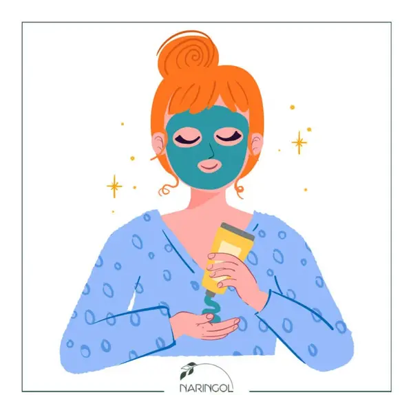 روتین عکس کارتونی پاکسازی پوست