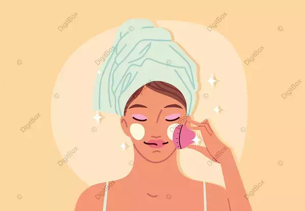 عکس دختر آرایشی کارتونی