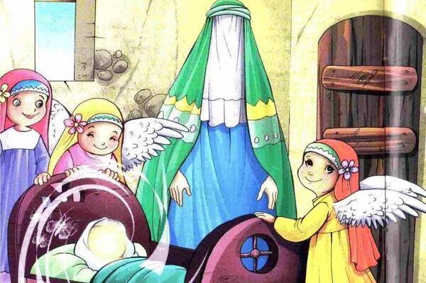 عکس کارتونی از امام حسین