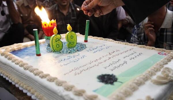 عکس کیک تولد برای محمد