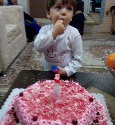 عکس کیک تولد با اسم آتنا