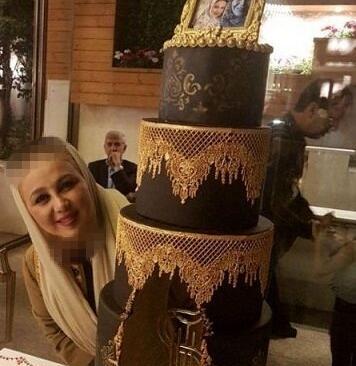 عکس کیک تولد به اسم رها