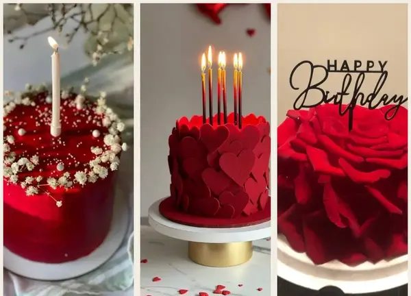 عکس کیک تولد با شمع ۱۸ سالگی
