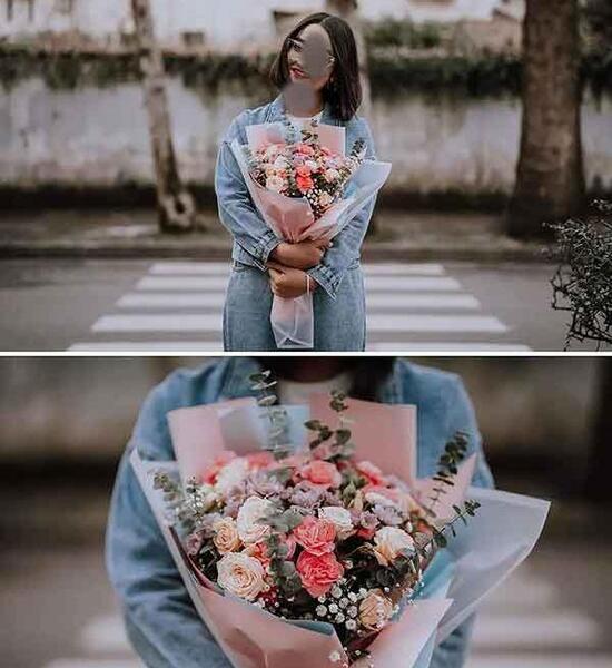عکس کیک تولد بدون چهره