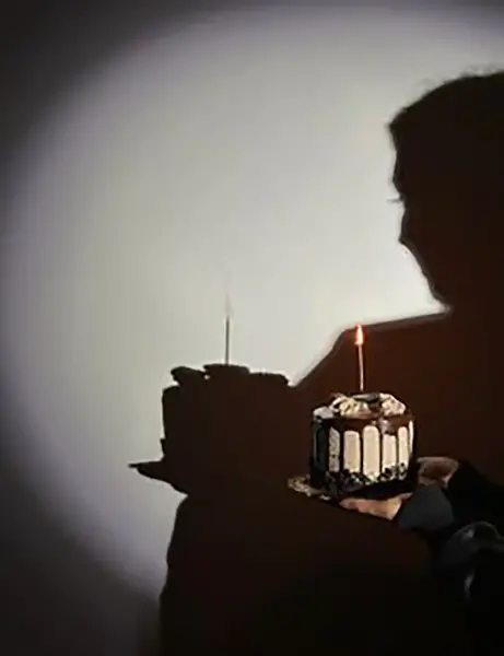 عکس کیک تولد بدون چهره